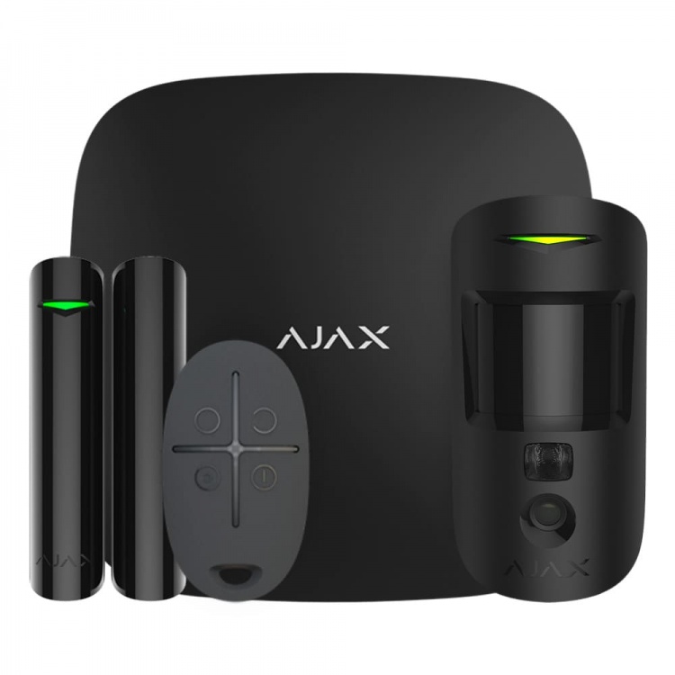 Комплект охранной сигнализации Ajax StarterKit Cam Plus - купить в Туле