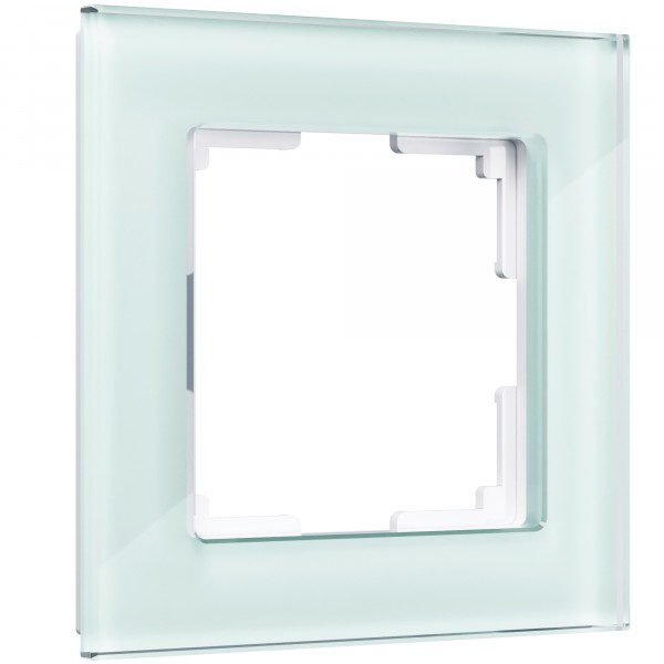 Рамка на 1 пост Werkel WL01-Frame-01 Favorit (натуральное стекло) - купить в Туле