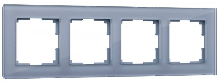Рамка на 4 поста Werkel WL01-Frame-04 Favorit (серый) - купить в Туле