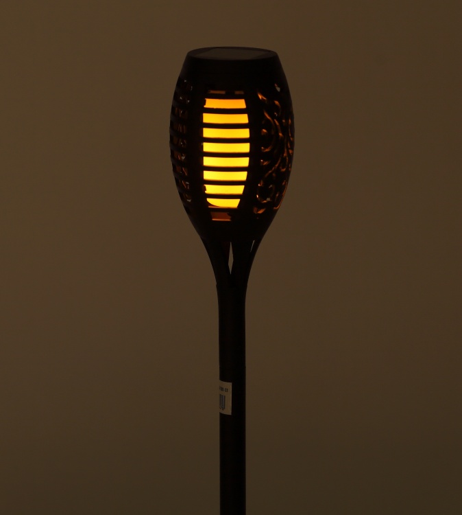Садовый светильник ERASF020-33 ЭРА Факел на солнечной батарее, 49,5 см с гарантией 