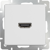 Розетка HDMI Werkel WL01-60-11 Белая - купить в Туле