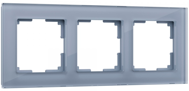 Рамка на 3 поста Werkel WL01-Frame-03 Favorit (серый) - купить в Туле