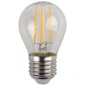 Светодиодная лампа ЭРА F-LED Р45-5w-E27 с гарантией 