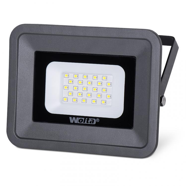 Светодиодный прожектор WOLTA WFL-20W/06 20Вт 5500К IP65 с гарантией 2 года