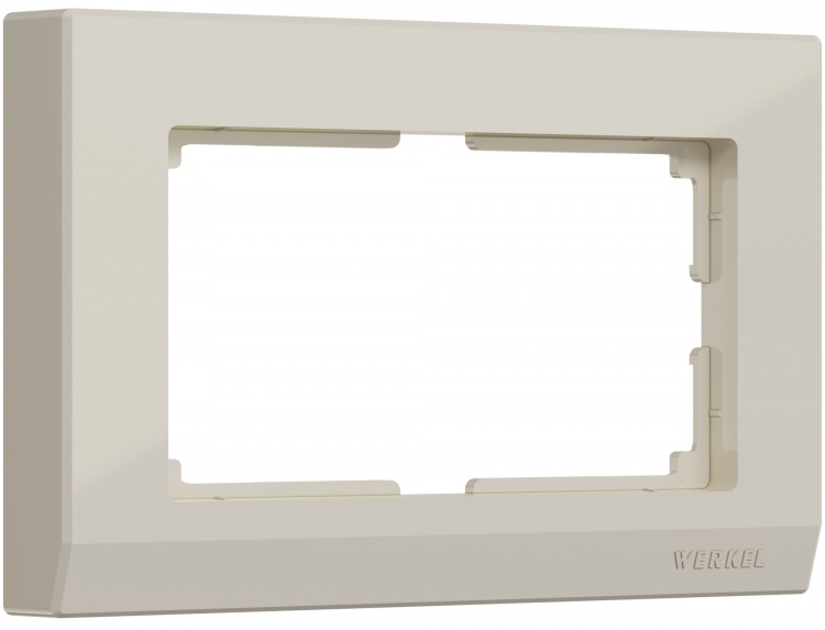 Рамка для двойной розетки Werkel WL04-Frame-01-DBL-ivory Stark (слоновая кость) - купить в Туле