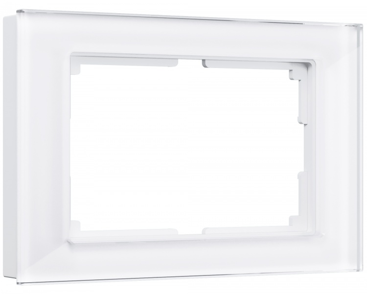 Рамка для двойной розетки Werkel WL01-Frame-01-DBL Favorit (белый) - купить в Туле