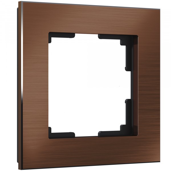 Рамка на 1 пост Werkel WL11-Frame-01 Aluminium (коричневый алюминий) - купить в Туле