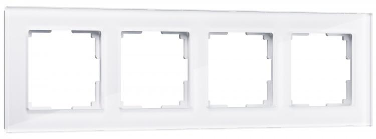 Рамка на 4 поста Werkel WL01-Frame-04 Favorit (белый) - купить в Туле